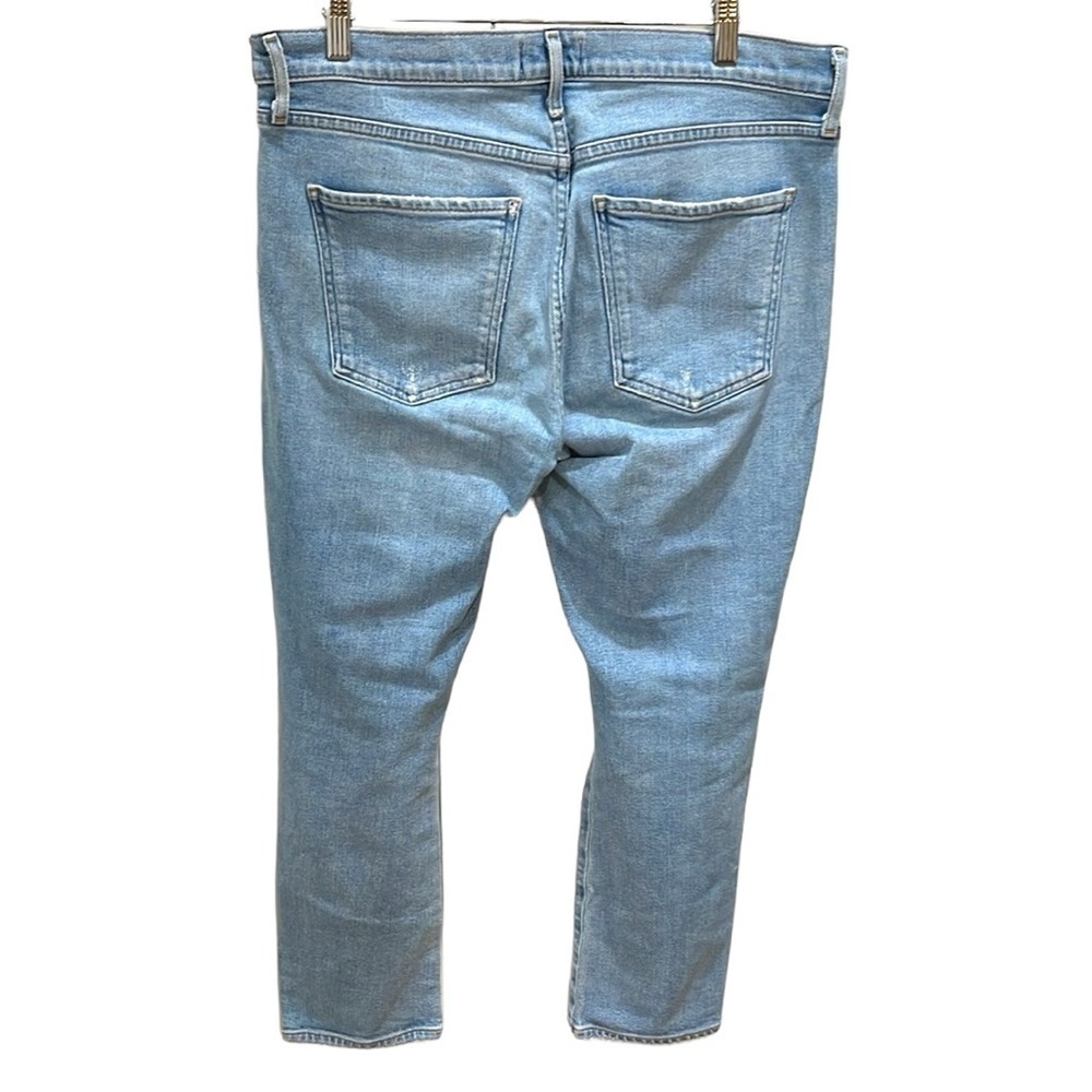 Agolde Toni Ripped Distressed Skinny Jean SZ 31 - Picture 7 of 10